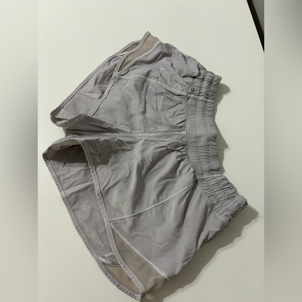 Size 4 Gray Lululemon Shorts